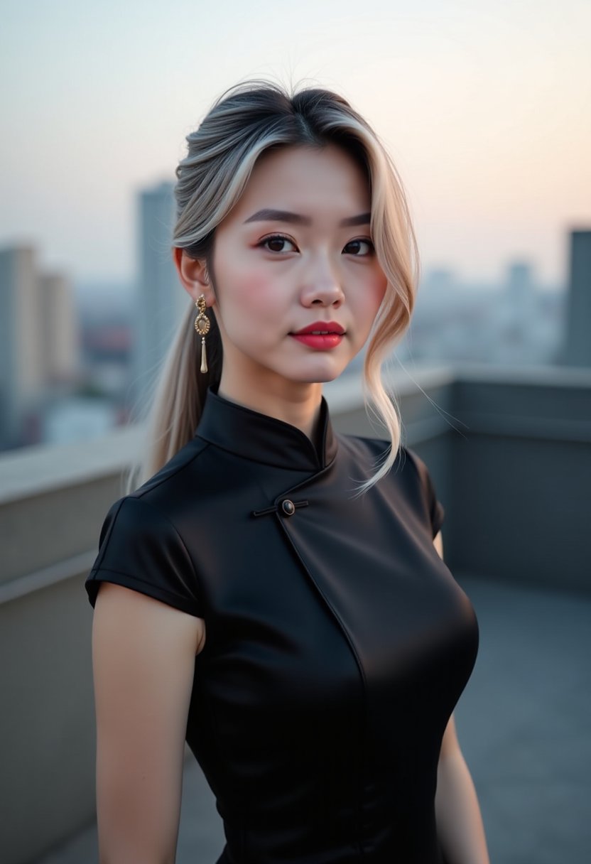 白色渡轮海报